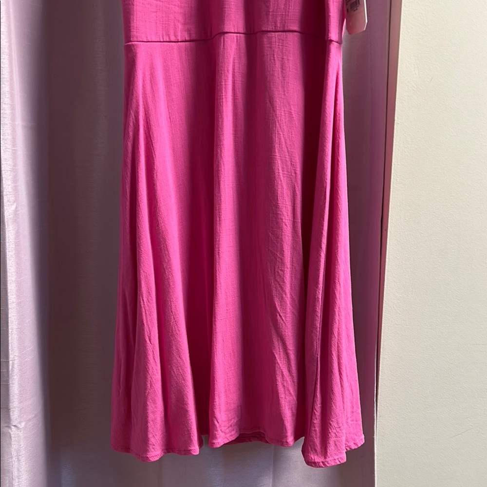 Pink Altar’d State Ruffle Dress NWT - Picture 4 of 8